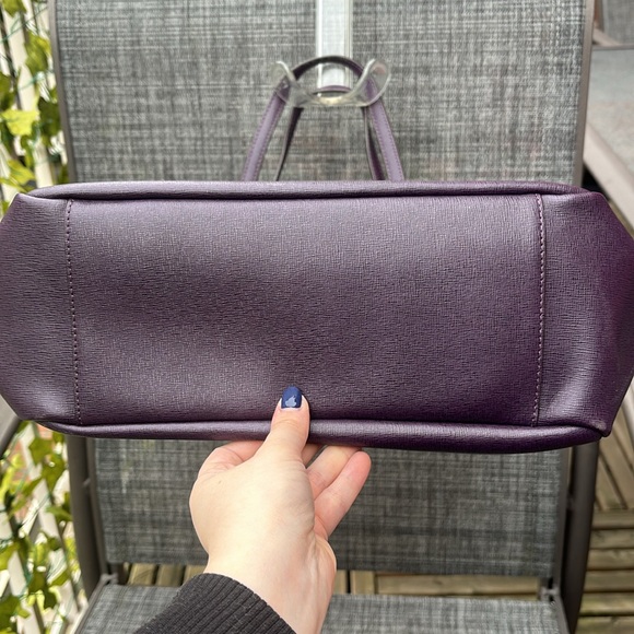 Coach Plum Purple Tote Bag - Picture 3 of 8